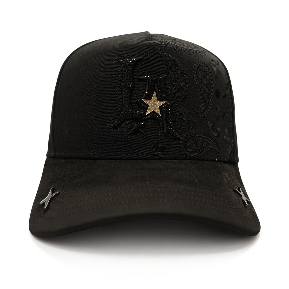 LA STAR BLACK BANDANA