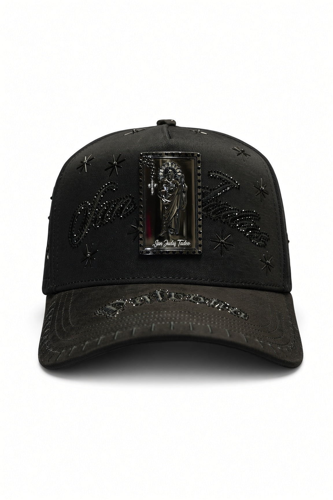 SAN JUDAS PLACA TOTAL BLACK