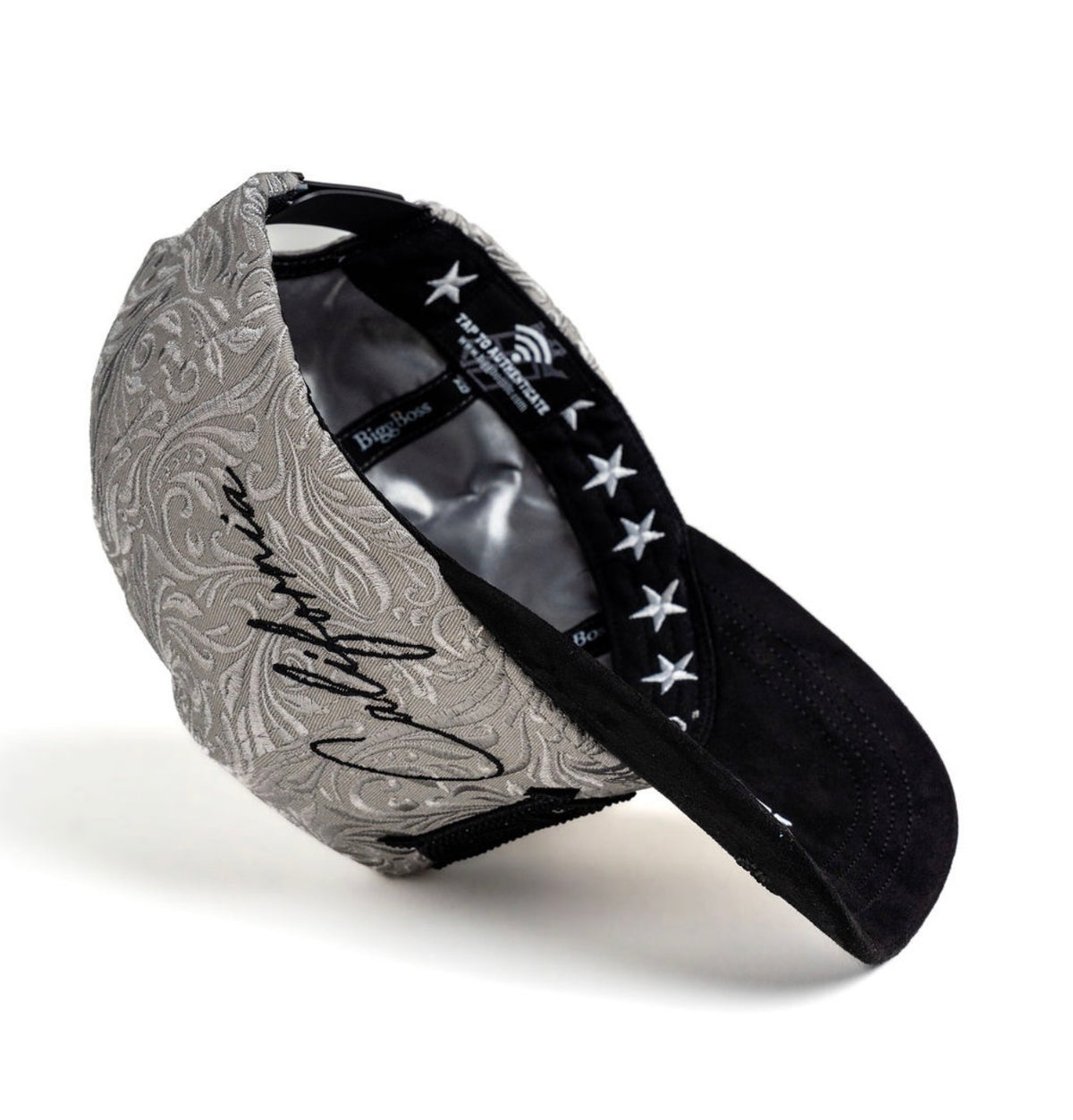 Gray embroidered Los Ángeles