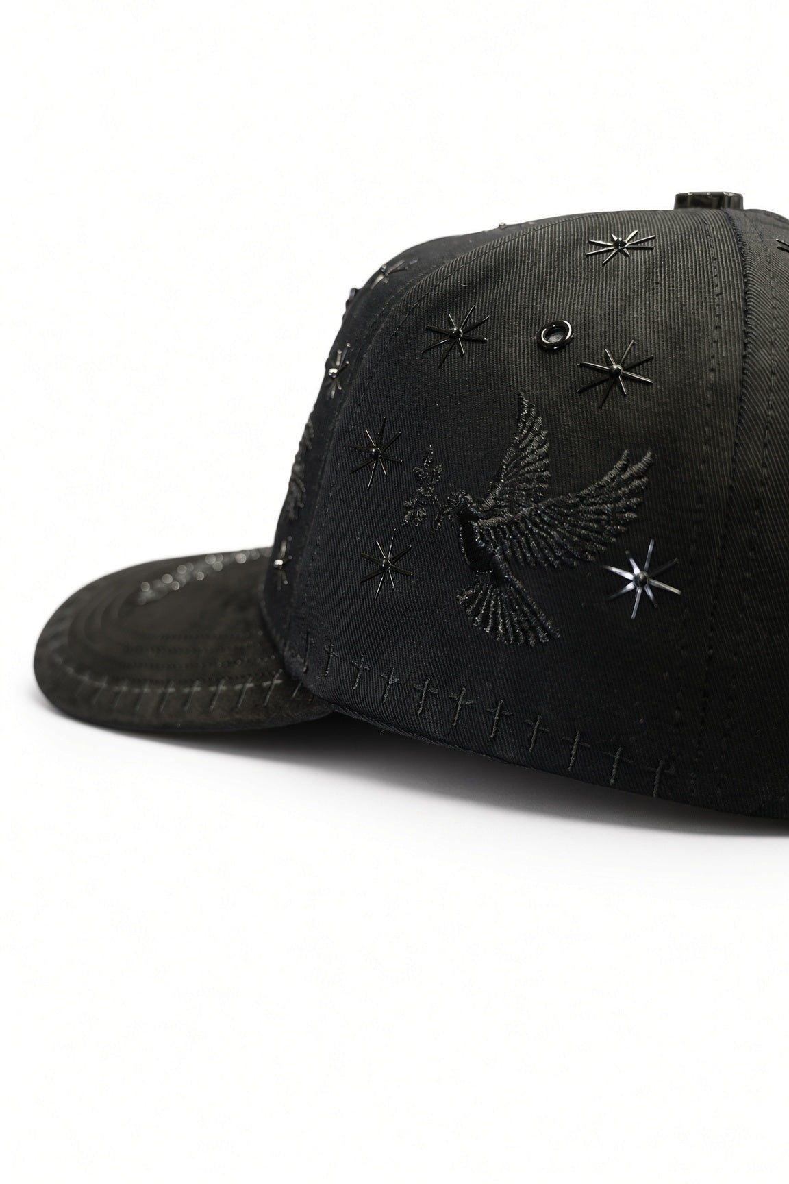 SAN JUDAS PLACA TOTAL BLACK