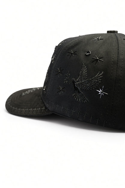 SAN JUDAS PLACA TOTAL BLACK