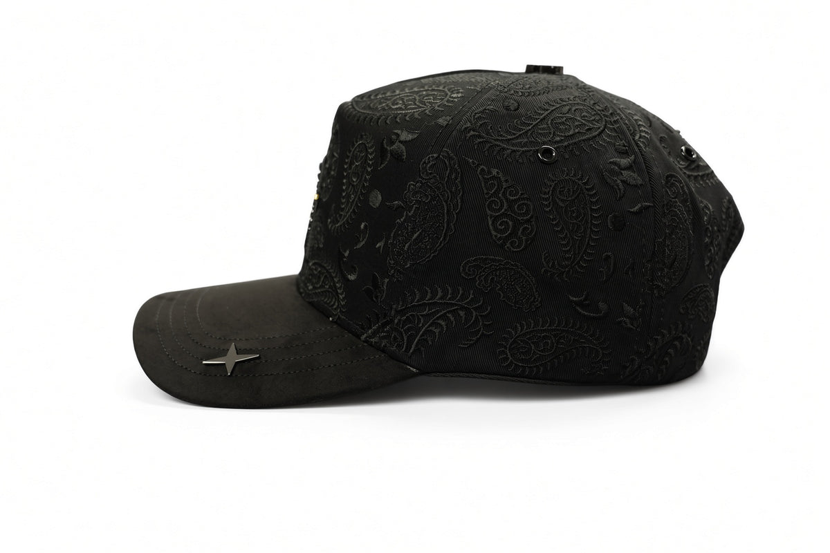 LA STAR BLACK BANDANA