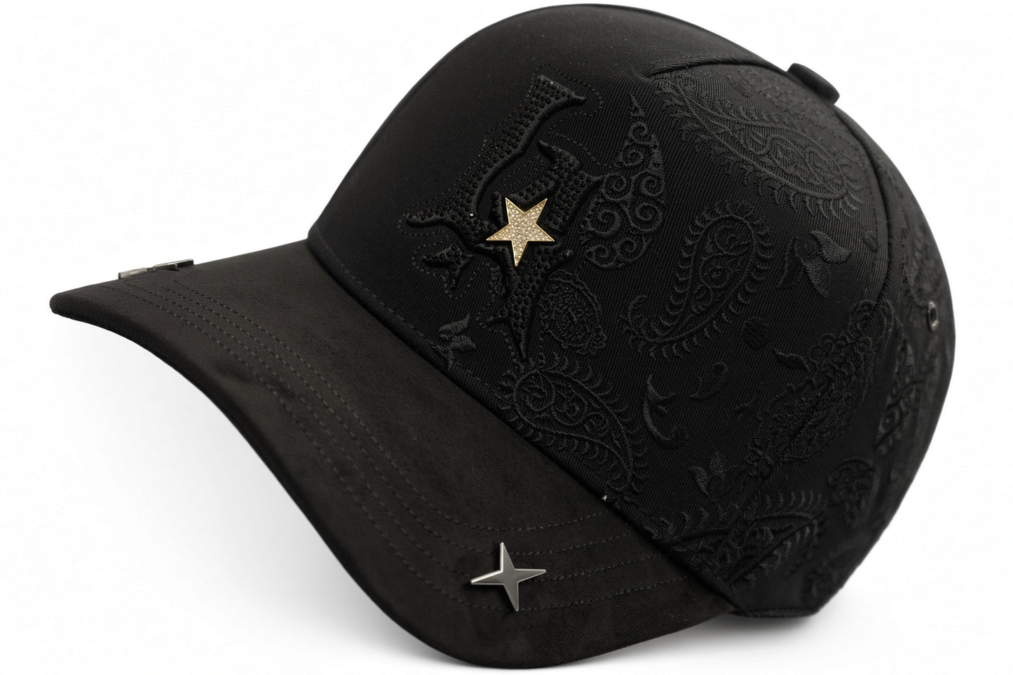 LA STAR BLACK BANDANA