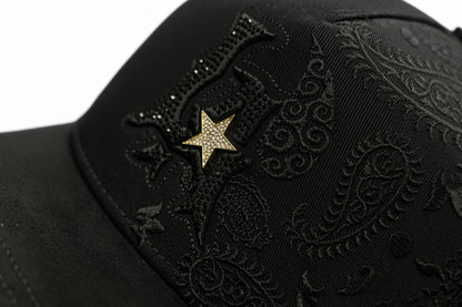 LA STAR BLACK BANDANA