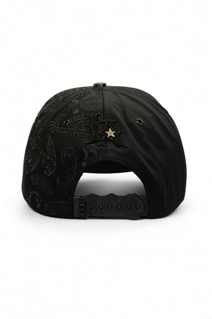 LA STAR BLACK BANDANA