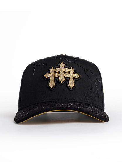 TRES CRUCES BLK/GOLD KIDS