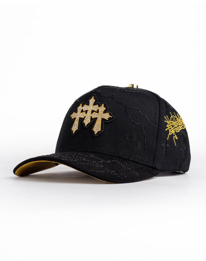 TRES CRUCES BLK/GOLD KIDS