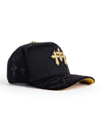TRES CRUCES BLK/GOLD KIDS