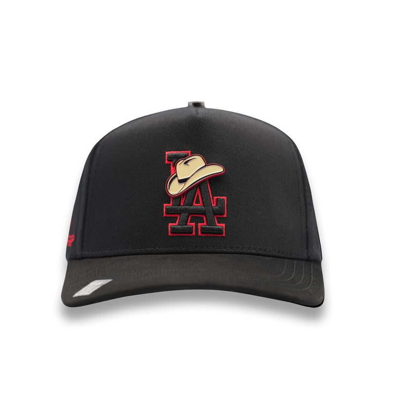 LA SOMBRERO BLACK/RED